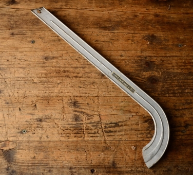 Kettenschutz "Hercules", Aluminium, L=54 cm, orig. 60er J., unrestauriert 