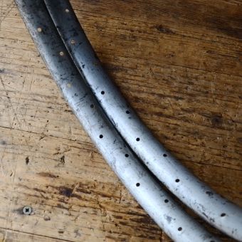 Wulstfelgensatz gebraucht, 20 x 1 ½, 36-loch, 20er/30er Jahre 