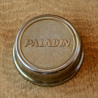 Fahrrad/Moped Klingel Deckel "PALADIN", orig. 50er Jahre, verchromt, ohne Unterteil, ggf. Gebrauchsspuren, siehe Bilder 