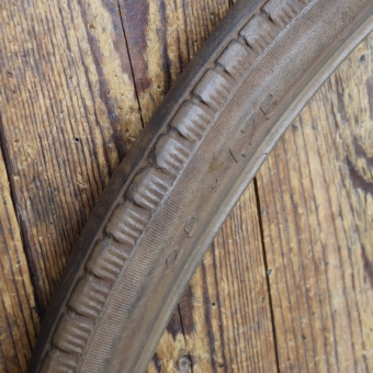 Reifen Fahrrad, DUNLOP, 28 x 1,75, braun, 50er J., gebraucht gem. Bildern 