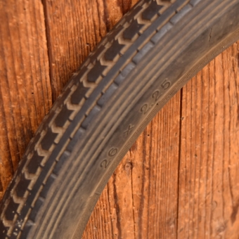 Reifen Motorrad, VEITH, 26 x 2,25, 50er J., schwarz, gebraucht gem. Bildern 