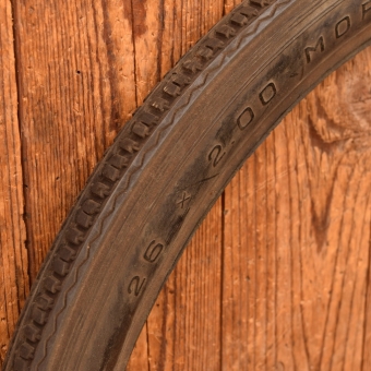 Reifen Motorrad, PHOENIX HARBURG, 26 x 2,00, 50er J., schwarz, gebraucht gem. Bildern 