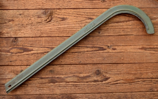 Kettenschutz "MIELE", Länge c.a. 58 cm, orig. 50er J., unrestaurierter Zustand gem. Bildern 