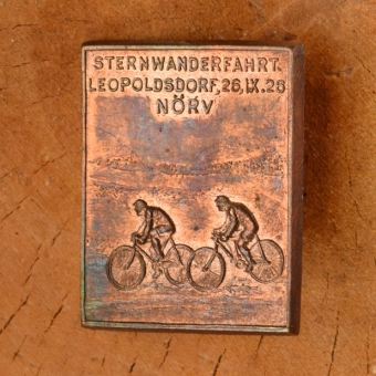 Radfahrerorden, STERNWANDERFAHRT LEOPOLDSDORF NÖRV, orig. Jahrgang 1926 