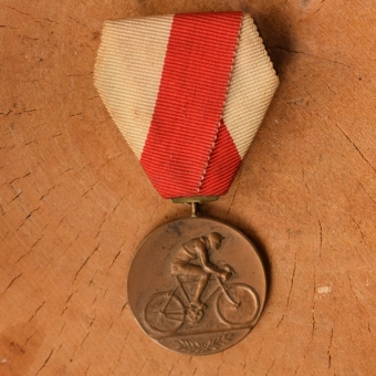 Radfahrerorden, 6. STUNDEN KONTROLLFAHRT GAU47 B.D.R. 90KM, orig. Jahrgang 1929 