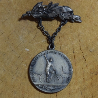 Radfahrerorden, ZUR ERINNERUNG A.D. GAUTAG IN EINBECK, orig. Jahrgang 1928 