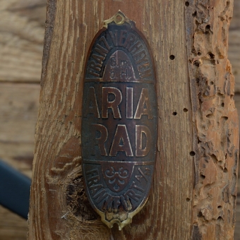 Steuerkopfschild  ARIARAD, Frankfurt, 10-20er Jahre, Originalschild aus Sammlungsbestand 