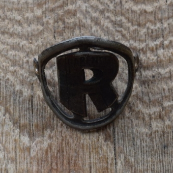 Steuerkopfschild Rabeneick, 40er Jahre, Originalschild aus Sammlungsbestand 