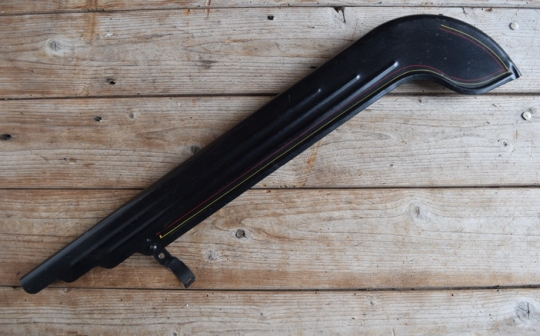 Universeller Kettenschutz, Länge c.a. 56 cm, orig. 50er J., unrestaurierter Zustand gem. Bildern 