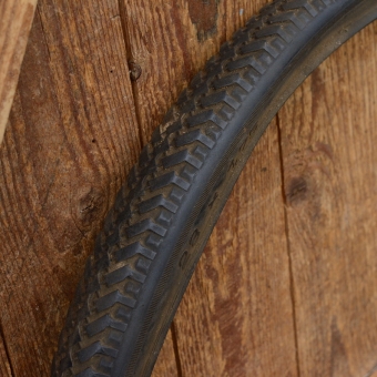 Reifen Fahrrad, WEINHEIM, 28 x 1,75, 50 er J., schwarz, gebraucht gem. Bildern 