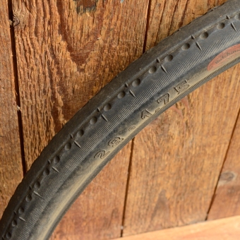 Reifen Fahrrad, HUTCHINSON EXTRA PRIMA, 28 x 1,75, 30er J., schwarz, gebraucht gem. Bildern  