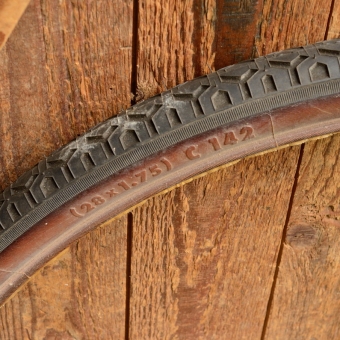 Reifen Fahrrad, CONTINENTAL, 28 x 1,75 (47-622), braunwand, gebraucht gem. Bildern  