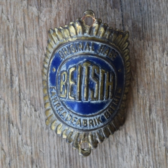 Steuerkopfschild BEITSCH, 50er Jahre, Originalschild aus Sammlungsbestand 