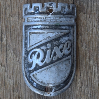 Steuerkopfschild RIXE, 50er Jahre, Originalschild aus Sammlungsbestand 