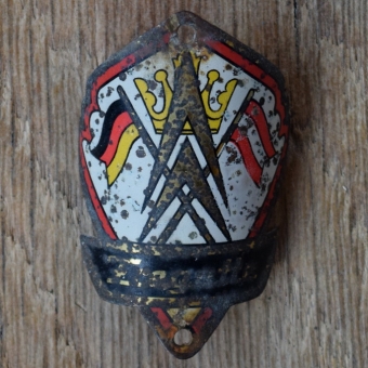 Steuerkopfschild FREGATTE, 50er Jahre, Originalschild aus Sammlungsbestand 