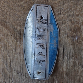 Steuerkopfschild MURRAY, 60er Jahre, Originalschild aus Sammlungsbestand 