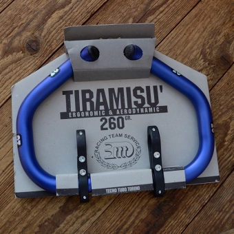 Lenker Hörnchen "bar ends" 3ttt - TIRAMISU, blau , Ergonomic & Aerodynamic, NOS, 260 g. 