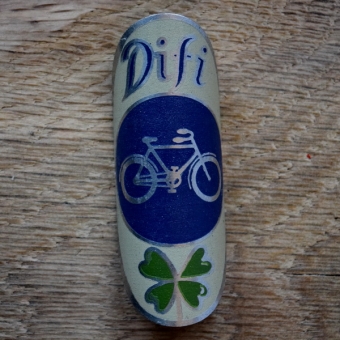 Steuerkopfschild DIFI, 50er Jahre, Originalschild aus Sammlungsbestand 