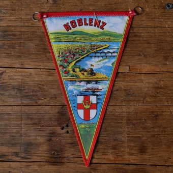 TOBI-Wimpel "Koblenz", 60/70er Jahre Altbestand 