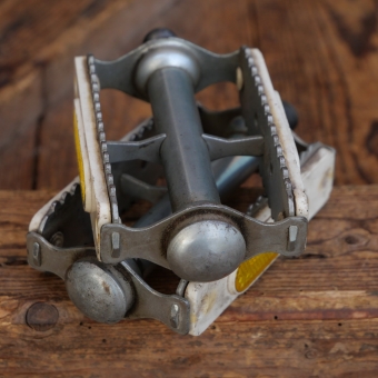 Pedale für Sportrad, verzinkt, original 70er Jahre, gebr. 