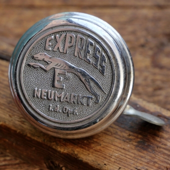 Fahrrad/Moped Klingel EXPRESS, orig. 50er Jahre, verchromt, gebr. 