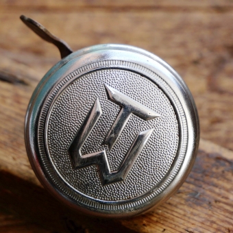 Fahrrad/Moped Klingel TORPEDO-WERKE, orig. 50er/60er Jahre, verchromt, gebr. 