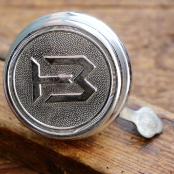 Fahrrad/Moped Klingel TORPEDO-WERKE, orig. 50er Jahre, verchromt, gebr. 