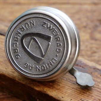 Fahrrad/Moped Klingel ZWEIRAD-UNION, orig. 50er/60er Jahre, verchromt, gebr. 