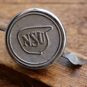 Fahrrad/Moped Klingel NSU, orig. 50er Jahre, verchromt, gebr. 