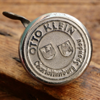 Fahrrad/Moped Klingel OTTO KLEIN/Spandau, orig. 50er Jahre, verchromt, gebr. 