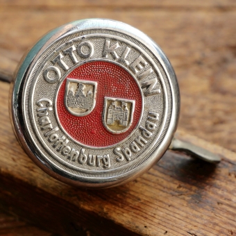 Fahrrad/Moped Klingel OTTO KLEIN/Spandau, orig. 50er Jahre, verchromt, gebr. 