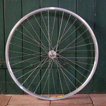 Vorderrad, WEINMANN ZAG 19, 26 Zoll (559), Alu, Hohlkammer, für Drahtreifen, QUANDO-Nabe, NOS 