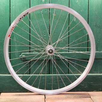 Vorderrad 24 Zoll (507), für Drahtbereifung, GRÜNERT Dynamic-Felge, Nabe Joy Tech, NOS 