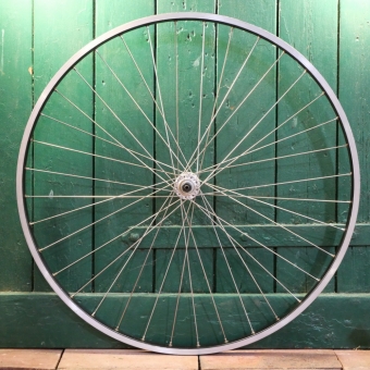 Vorderrad "Grünert", 28 Zoll (622), Alu, Kastenfelge, Nabe "Point", NOS 