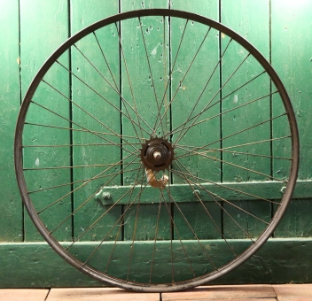 Hinterrad 28 x 1,75 (622), 1950er/60er Jahre, gebr. 