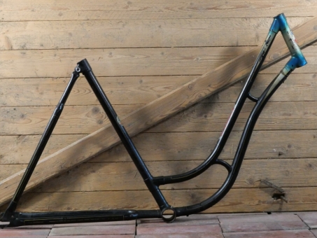 Fahrradrahmen Record, Damenausführung, 28 Zoll, 1950er J. 