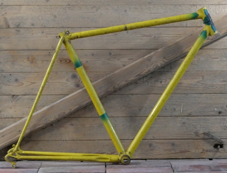 Fahrradrahmen Rabeneick Team, Herrenausführung für Rennrad 27/28 Zoll, Stahl, frühe 1950er Jahre 