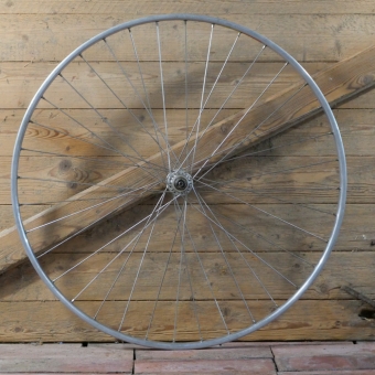 Vorderrad 27 Zoll (630), 80er J., für Rennrad, MAVIC Monthlery Route Schlauchreifenfelge,  Nabe: GALLI MAILLARD, gebr. 