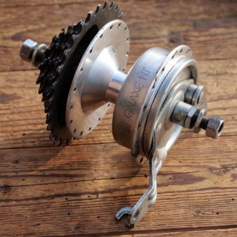 Nabe Hinterrad Fahrrad, SACHS Trommelbremsnabe Galaxie HT, 80er/90er J., gebr. 