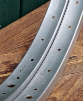 Felgensatz WEINMANN, 26 Zoll (559), Alu silber, konkav, gebr. 