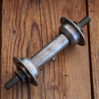 Nabe Vorderrad Fahrrad, GÖRICKE, verchromt, 30er/50er J., gebraucht 