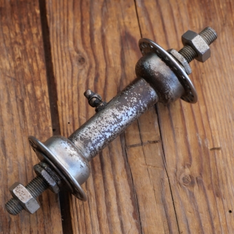 Nabe Vorderrad Fahrrad, ANKER, verchromt, 30er J., gebraucht 