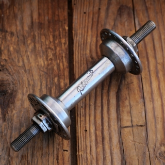 Nabe Vorderrad Fahrrad, RABENEICK, verchromt, 50er/60er J., gebraucht 
