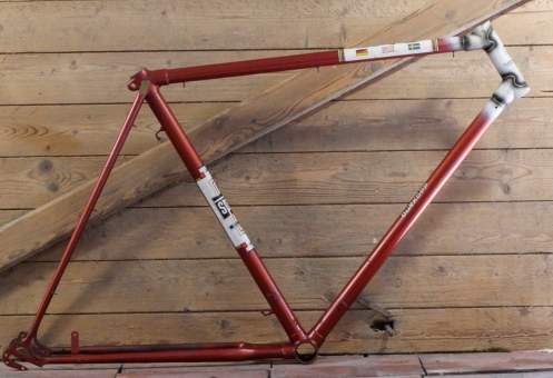 Fahrradrahmen DÜRKOPP, 26 Zoll, Herrenausführung für Sportrad, 50er/60er J., ohne Gabel, NOS 