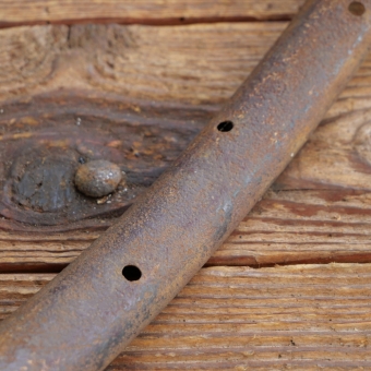 Wulstfelge, 28 Zoll, Außendurchmesser ca. 650 mm, 10er-30er J., seltene schmale Ausführung, 32 Loch, gebr. 