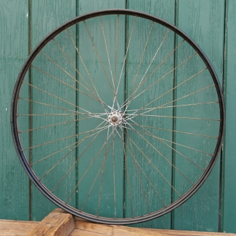 Vorderrad 28 Zoll (622) für Drahtbereifung, 50er/60er J., UNION-Nabe, gebr. 