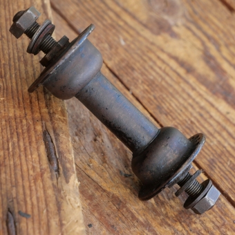 Nabe Vorderrad Fahrrad, MÖVE, original 40er Jahre, WW2, schwarz, gebr. 