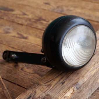 Scheinwerfer ENDERS, für Fahrrad, original 1940er J., gebraucht  