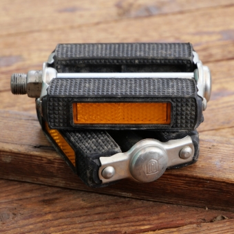 Pedale für Tourenrad, UNION, schwarz, original 70er/80er Jahre, NOS 