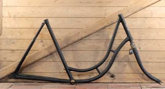 Fahrradrahmen NSU, für Ballonrad, Damen, 26 Zoll, 30er/40er J., gebr. 